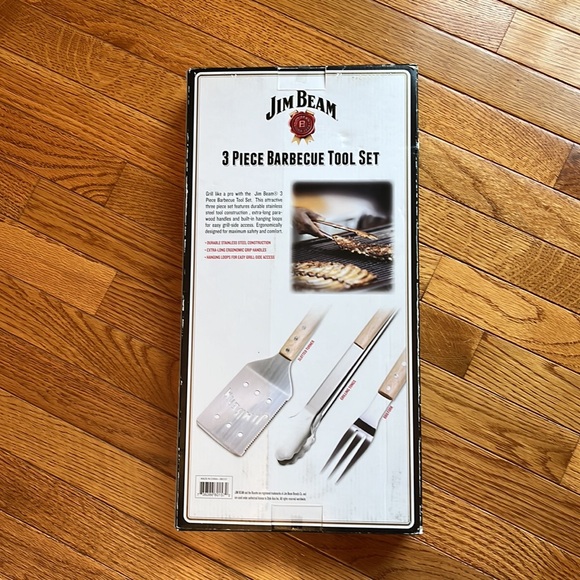 JIM BEAM 3 PIECE BARBECUE TOOL SET - Picture 5 of 7